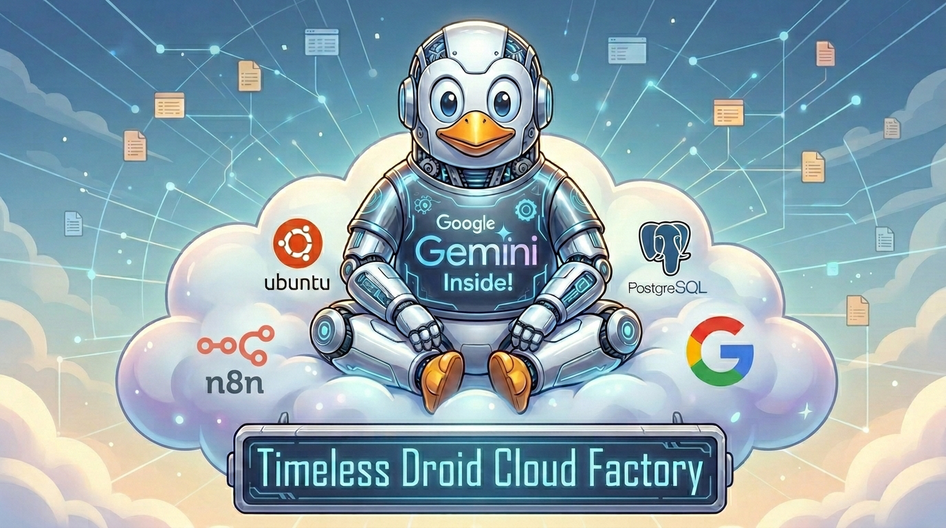 Timeless Droid Cloud Factory